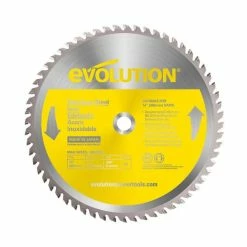 Best Sale 👏 Evolution Power Tools 14 In. Stainless X 90T X 1 In. Arbor 14BLADESSN ⌛