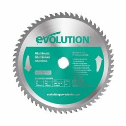 Best Sale 🥰 Evolution Power Tools 8 In. Aluminum X 60T X 5/8 In. Arbor 8BLADEAL 🔔