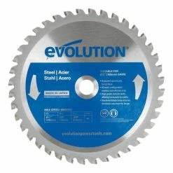 New ⭐ Evolution Power Tools 6 1/2 In. Steel X 40T X 5/8 In. Arbor 6 1/2BLADEST 😀